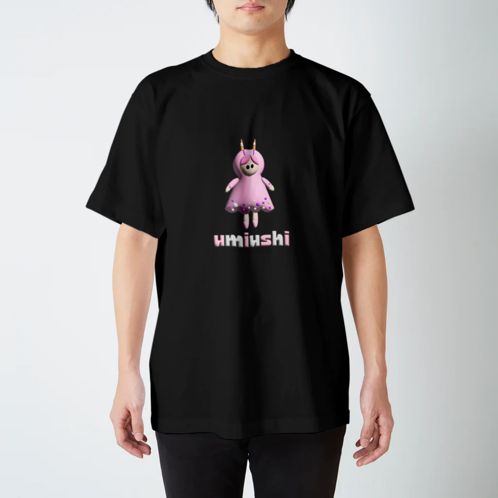 MOVE ROOMSのイチゴミルクウミウシ　カブリモン スタンダードTシャツ