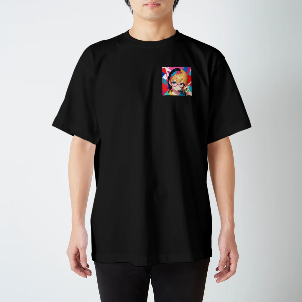 po65_hnの「えぇあい　みずほちゃん」シリーズ スタンダードTシャツ