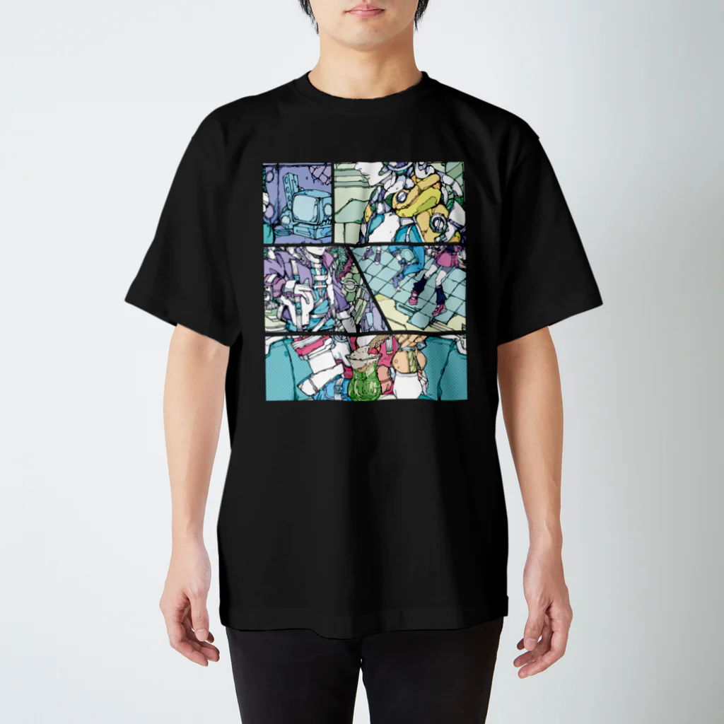 SHINN.U ONLINEのMANGA color  スタンダードTシャツ