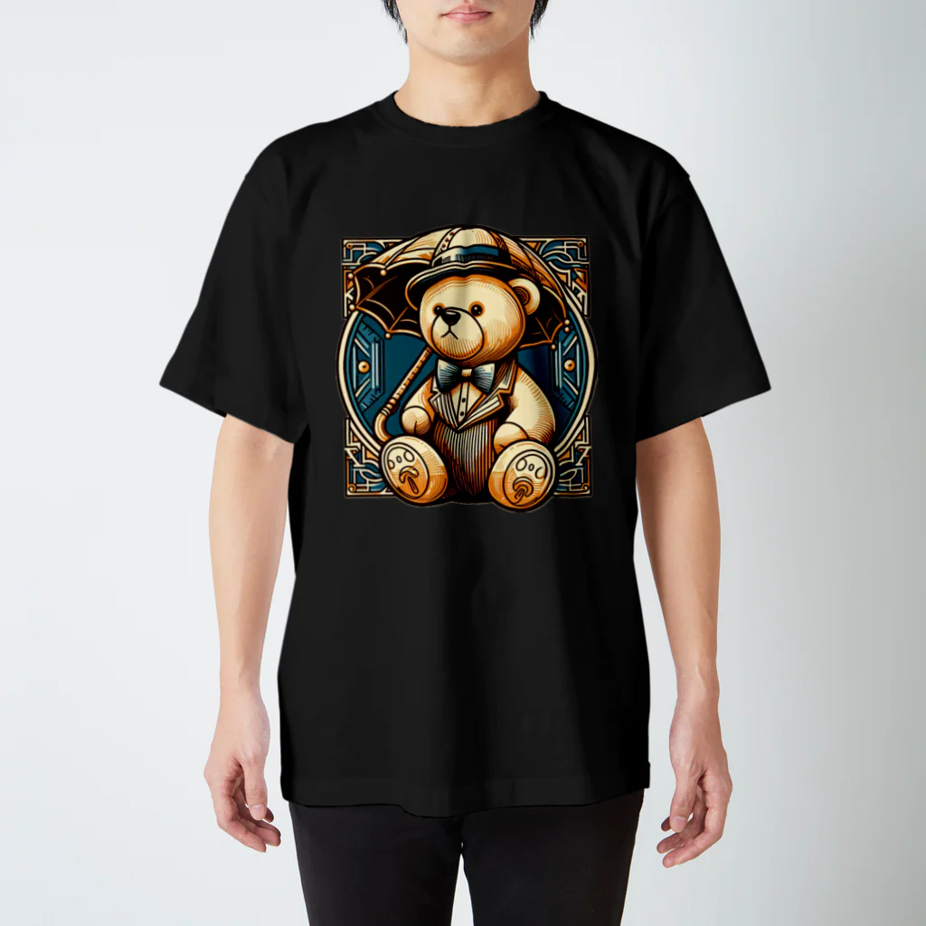 Kuma-Chanのアートなくまちゃん スタンダードTシャツ