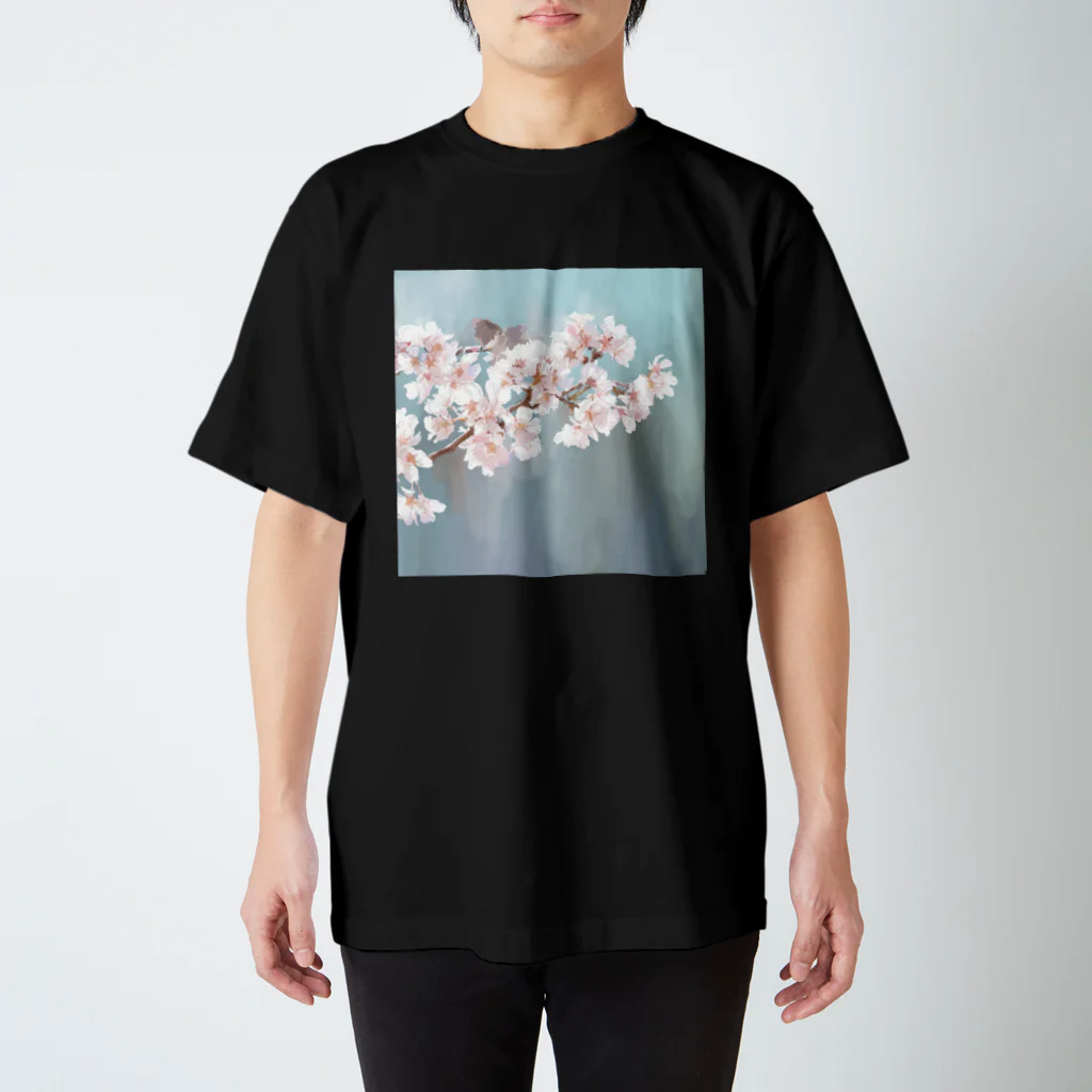 食虫植物ネペ吉のお店の桜 Nepenthes.jp スタンダードTシャツ