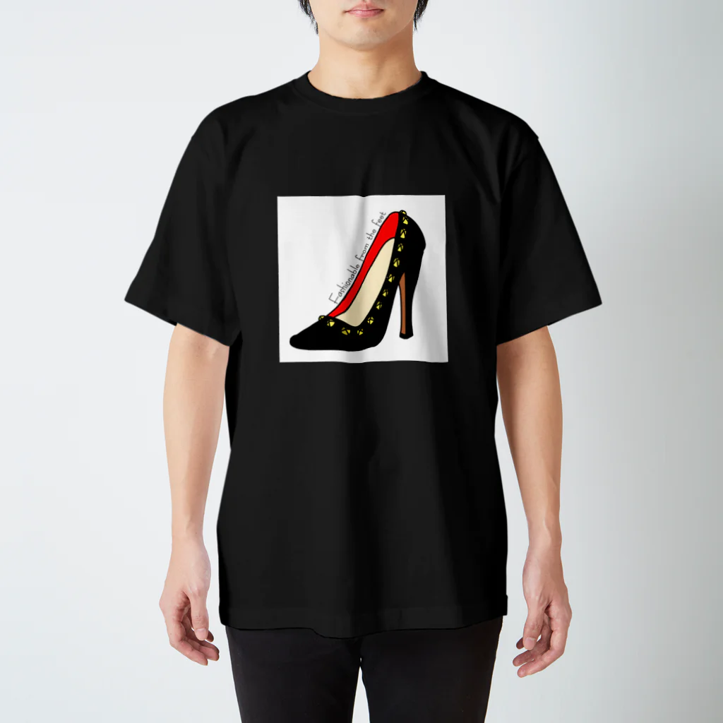 i.moonのFashionable from the feet スタンダードTシャツ