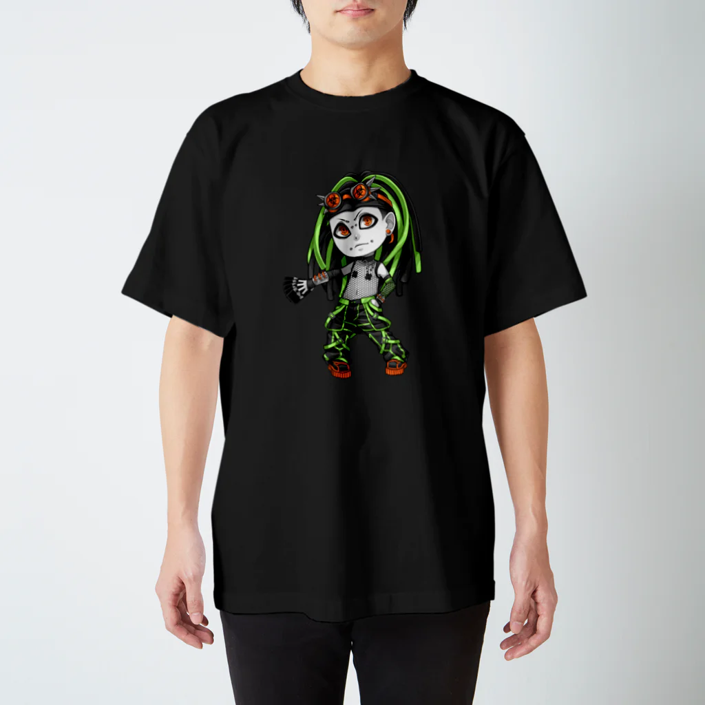 Gothestのサイバーゴス / Cybergoth スタンダードTシャツ