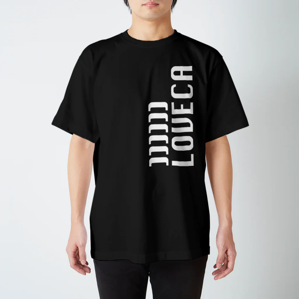 ]]]]]]LOVECAの]]]]]]LOVECA ロゴ ホワイト Regular Fit T-Shirt