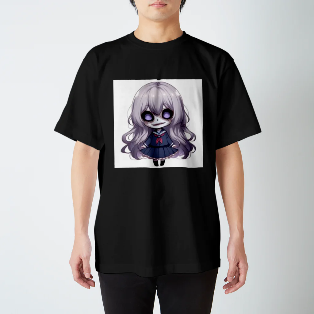 saitou1x4のホラー　かわいいグール３ スタンダードTシャツ