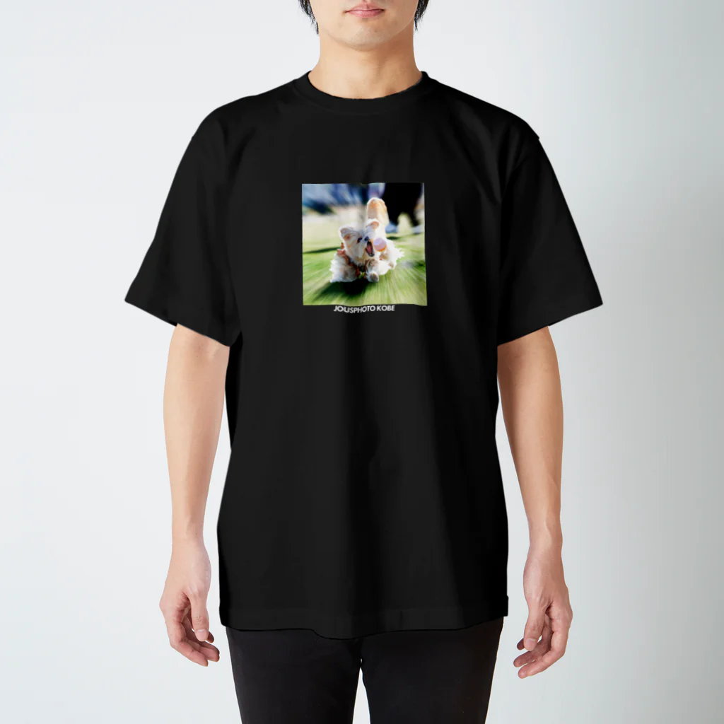 JOUSPHOTO KOBEのゆずちゃん白ロゴ Regular Fit T-Shirt