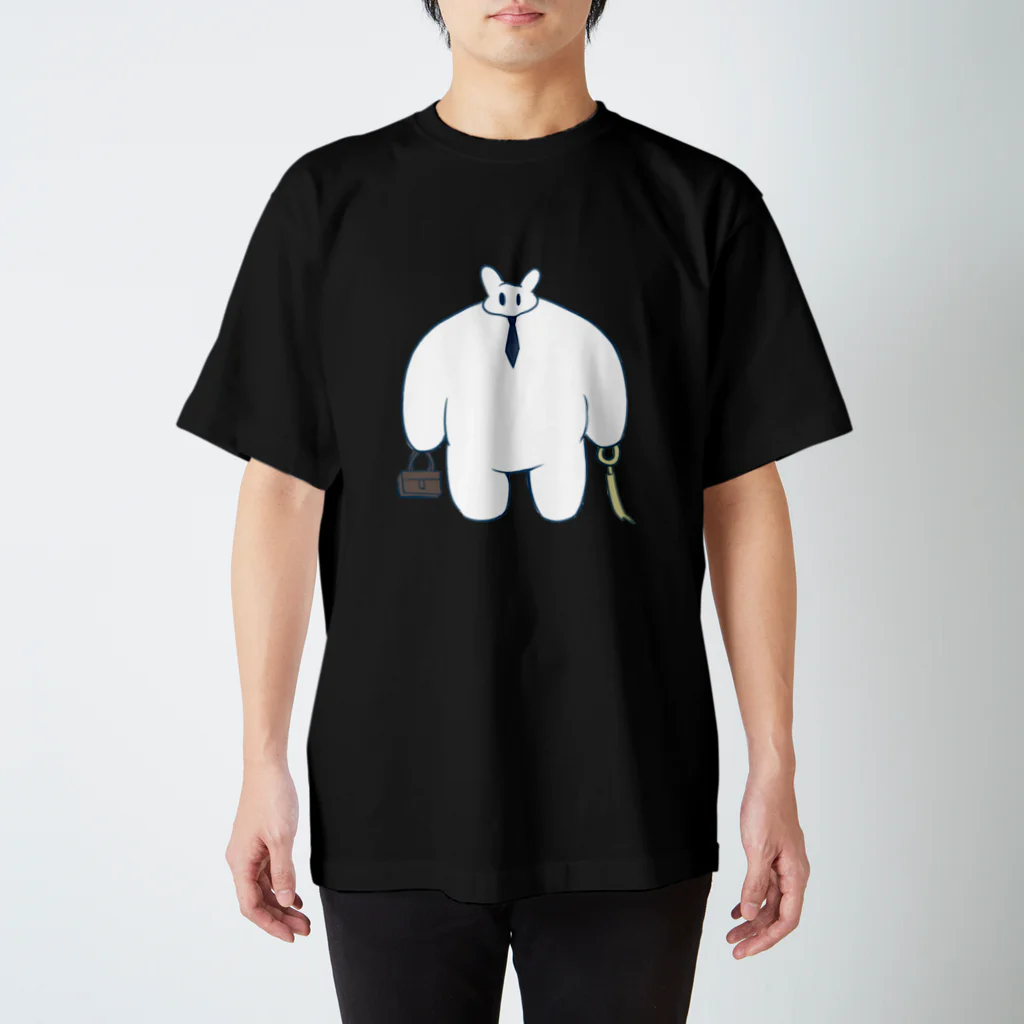 うさぎの翁の社畜うさぎ スタンダードTシャツ