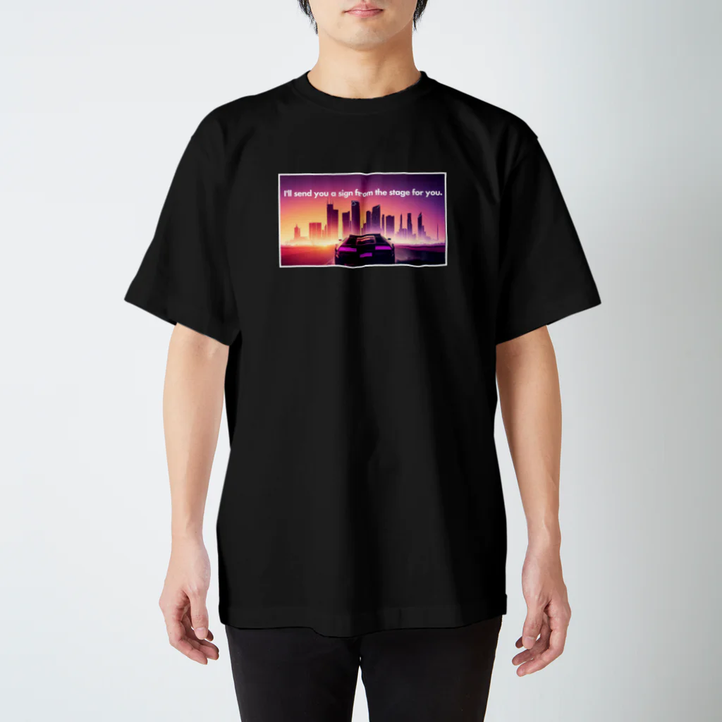 ブティック・タイムマシンのステージの上から・・・ スタンダードTシャツ