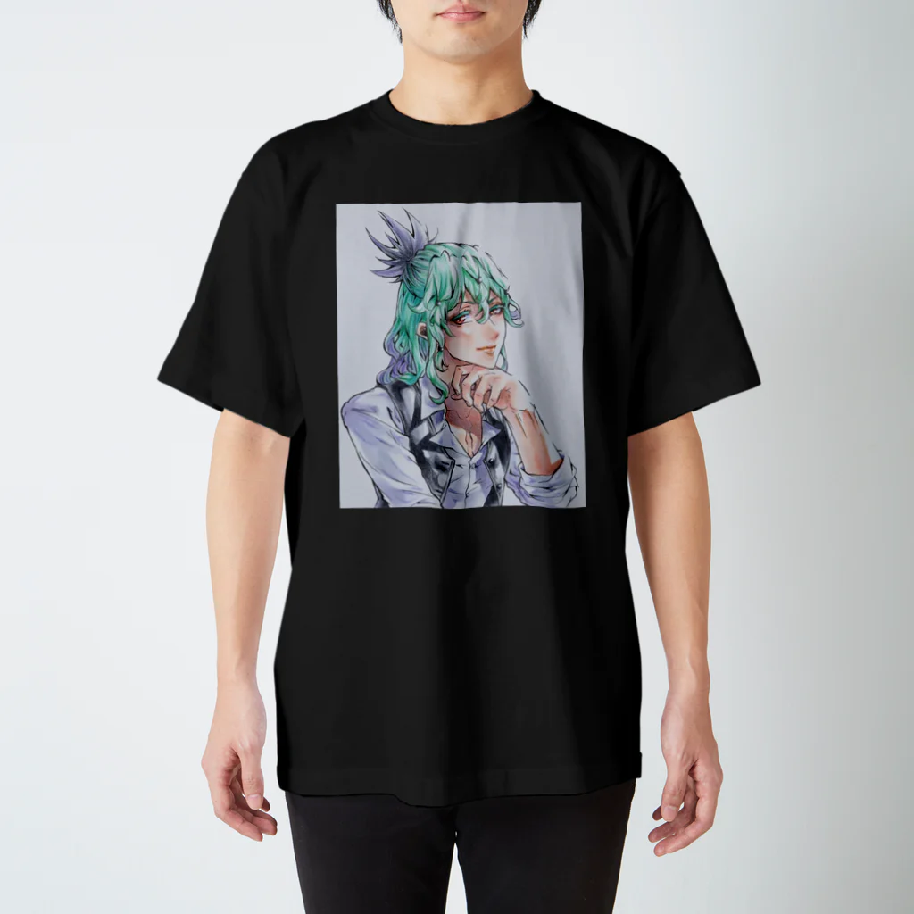 スペンサーのメイキング部屋の鵺(ぬえ)　創作男子／青年 スタンダードTシャツ