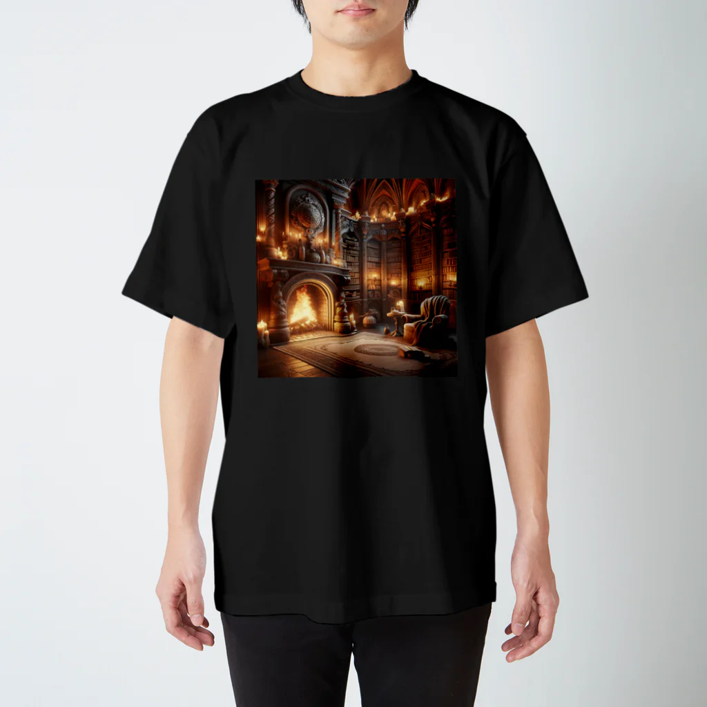 kaitaku1215の幻想部屋　暖炉 Regular Fit T-Shirt