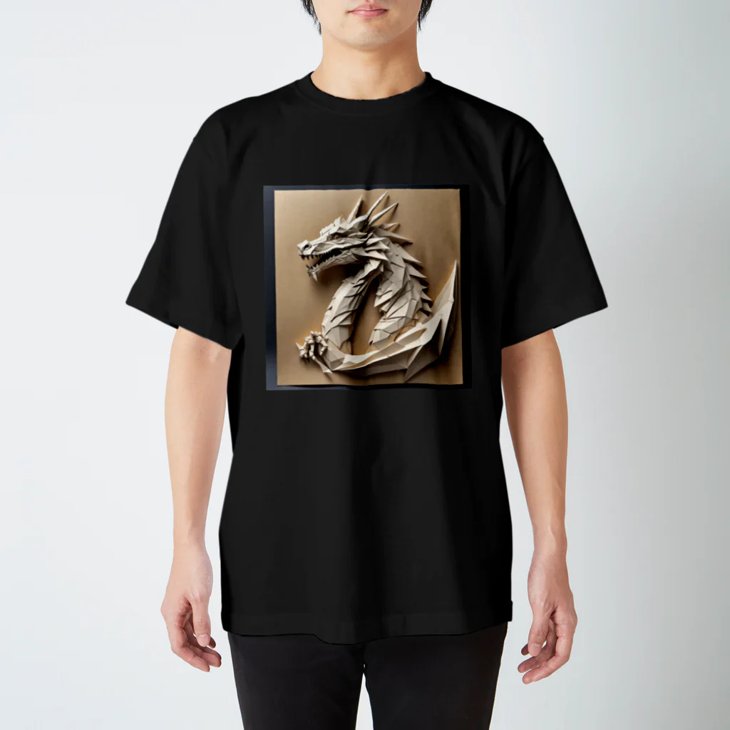 cotaro_worksの古代のドラゴン　折り紙05 Regular Fit T-Shirt