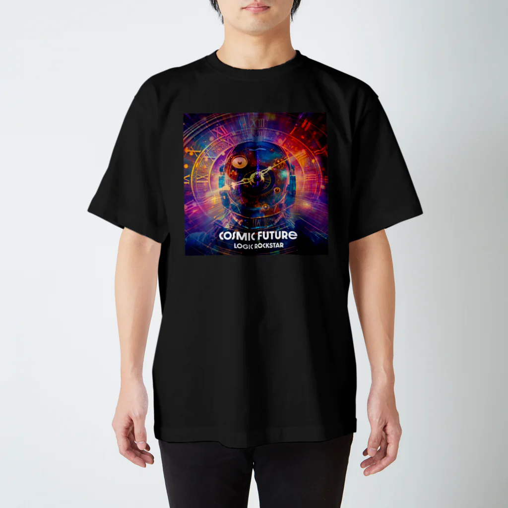 Logic RockStar のCosmic Future Regular Fit T-Shirt