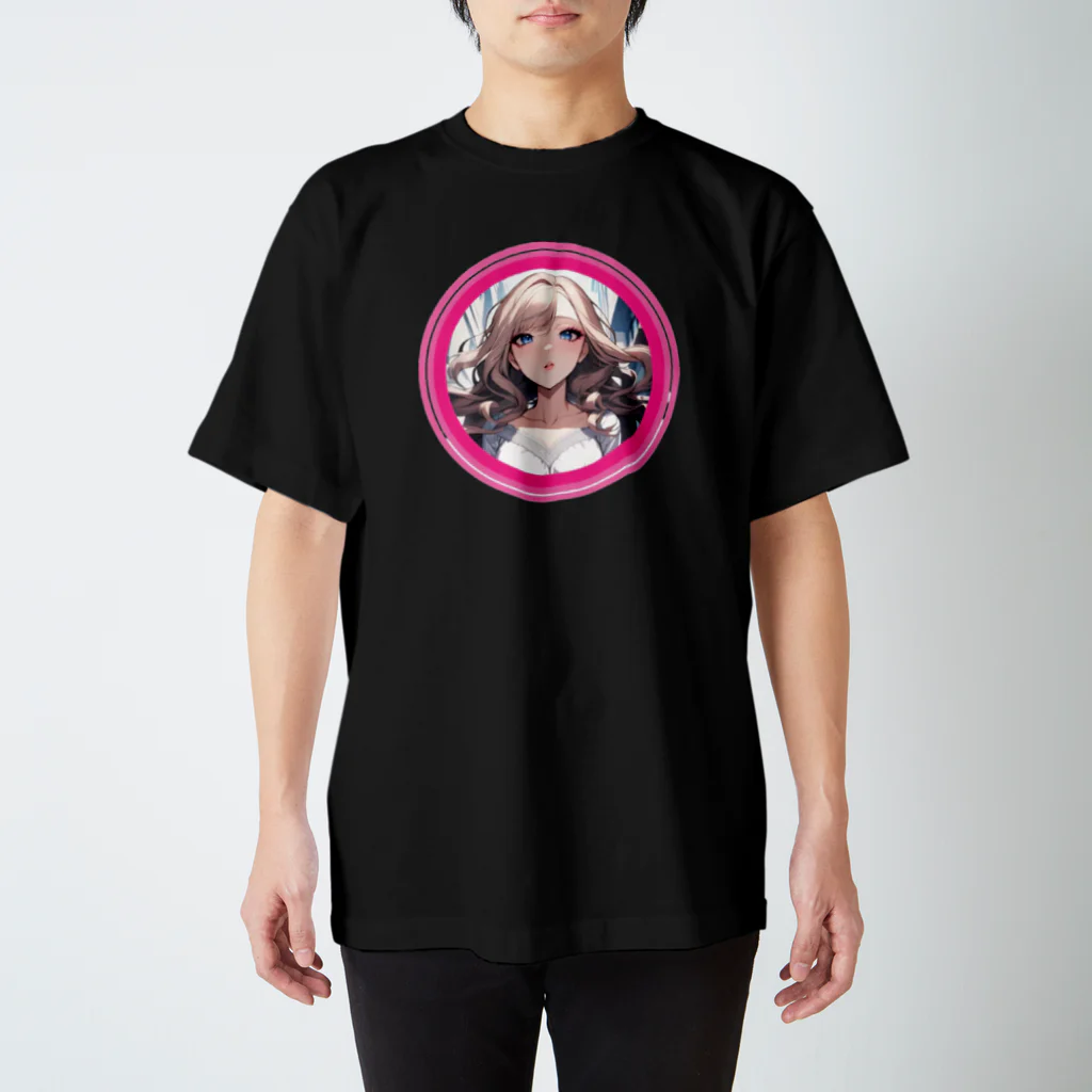 AI Girls Creationの近未来美少女💖 スタンダードTシャツ