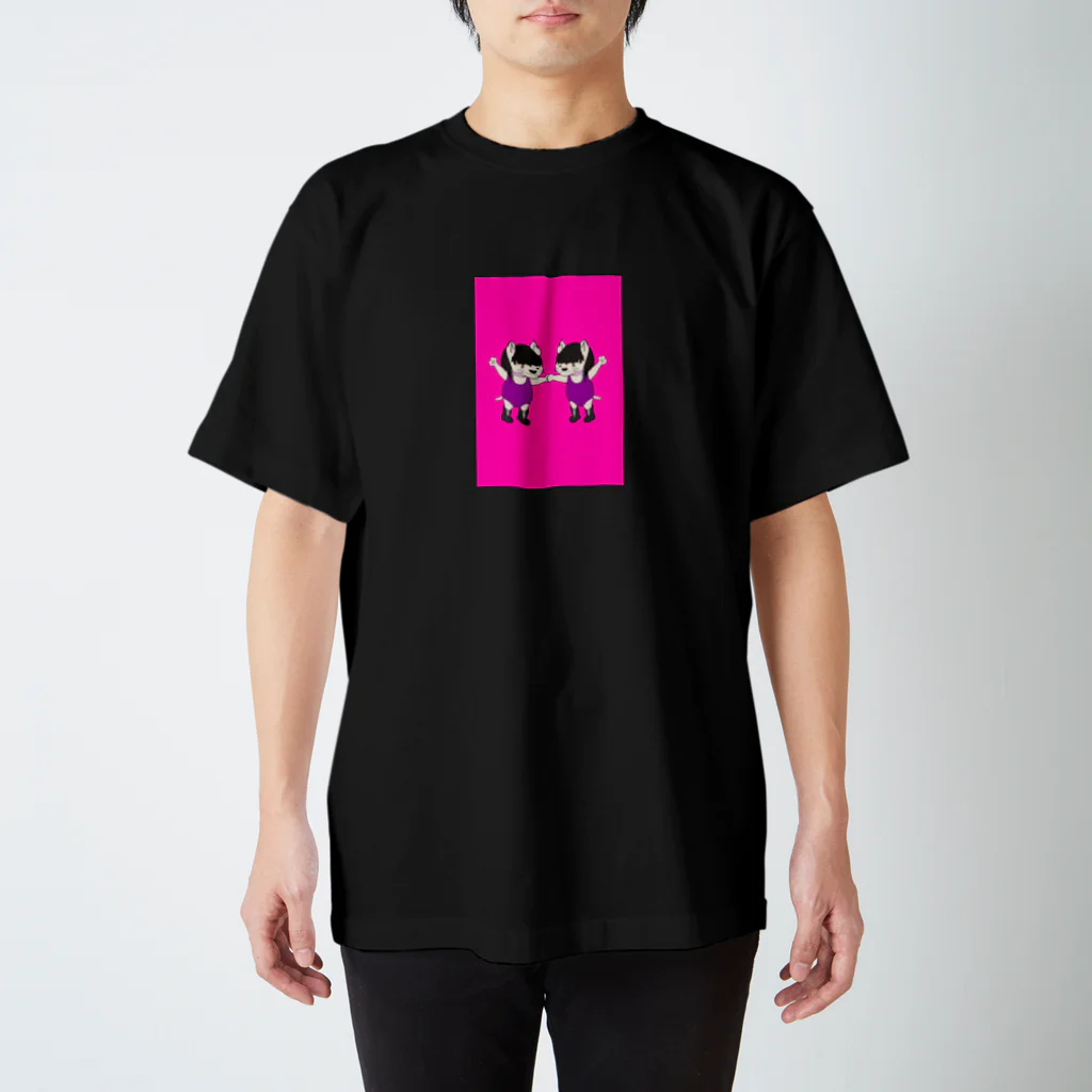 きくきくの双子のプロレスラー スタンダードTシャツ