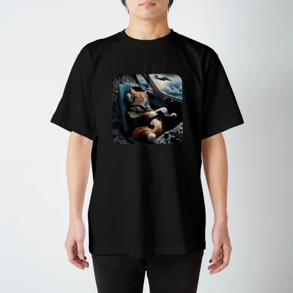 ニャーちゃんショップの眠りネコ Regular Fit T-Shirt