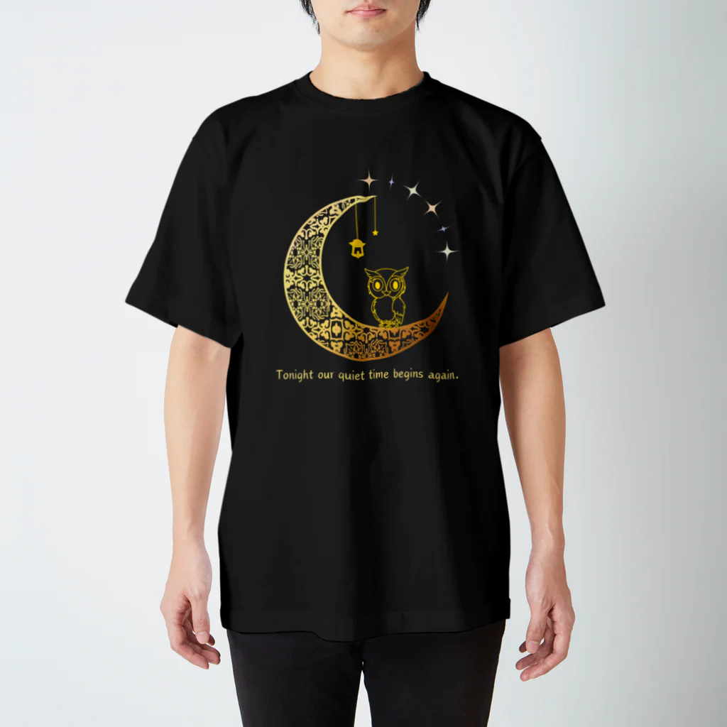 dreamy-designの真夜中のフクロウくん Regular Fit T-Shirt