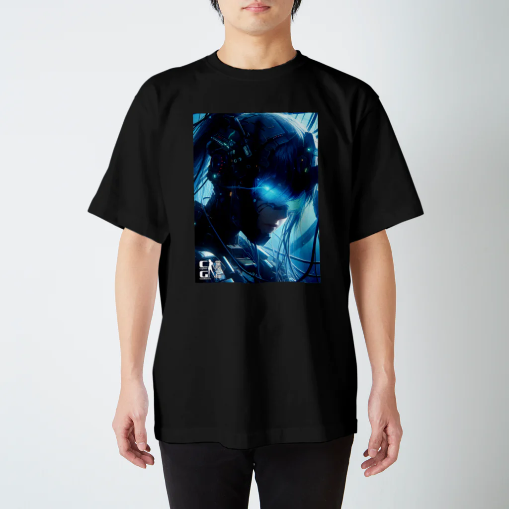 電脳女神 CyberGoddessの惑星連合 防衛軍 攻性防衛軍 隊長「エルザ」 Regular Fit T-Shirt