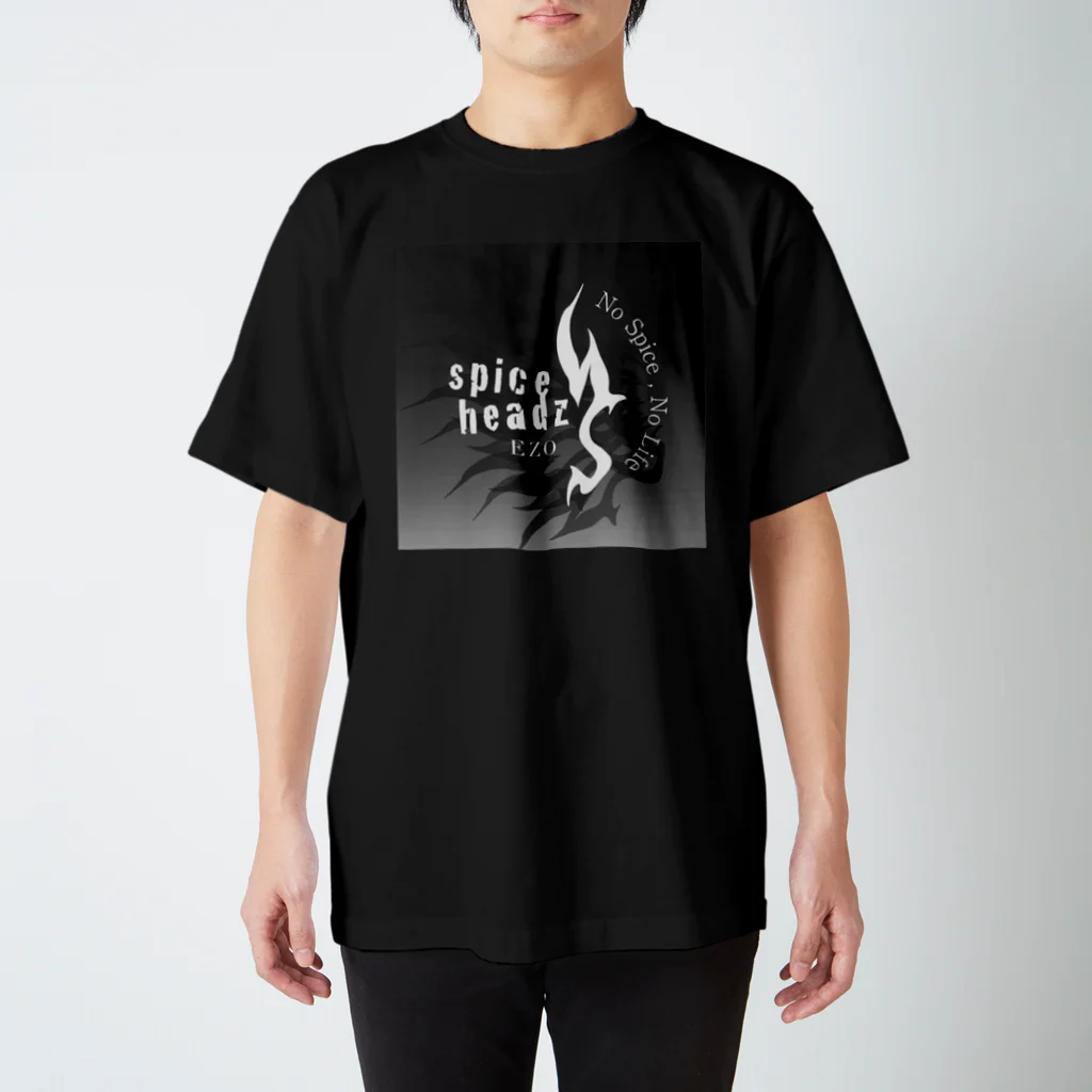 spiceheadz EZO スパイスヘッズエゾのspiceheadz EZO モノトーン Regular Fit T-Shirt