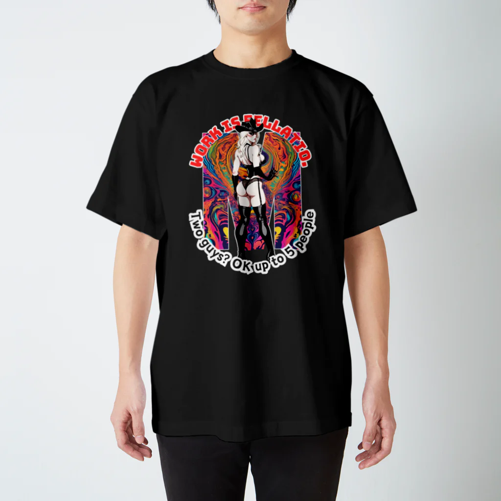 Donky Goriの仮面お姉さん スタンダードTシャツ