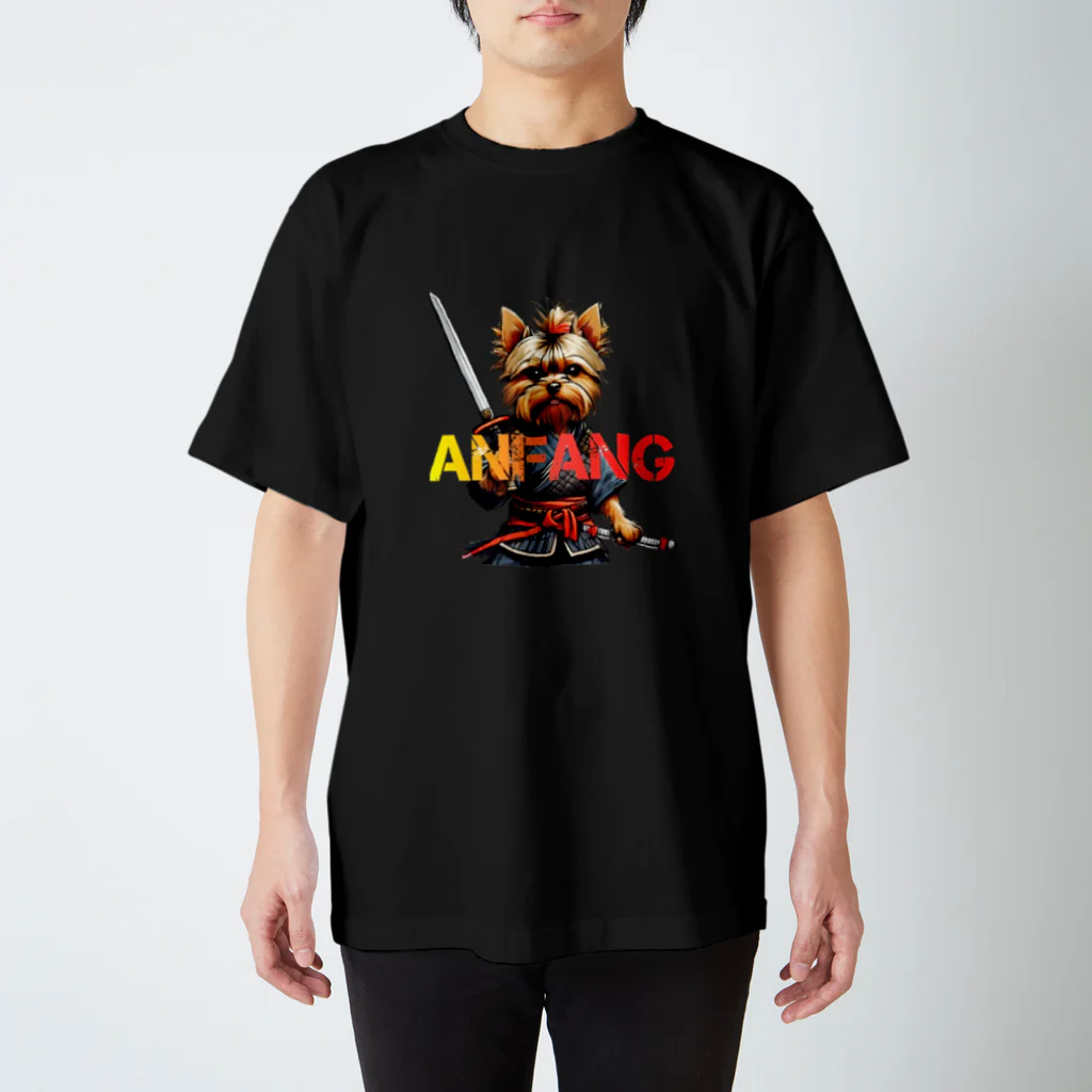 ANFANG のANFANG SAMURAI YORKIE スタンダードTシャツ