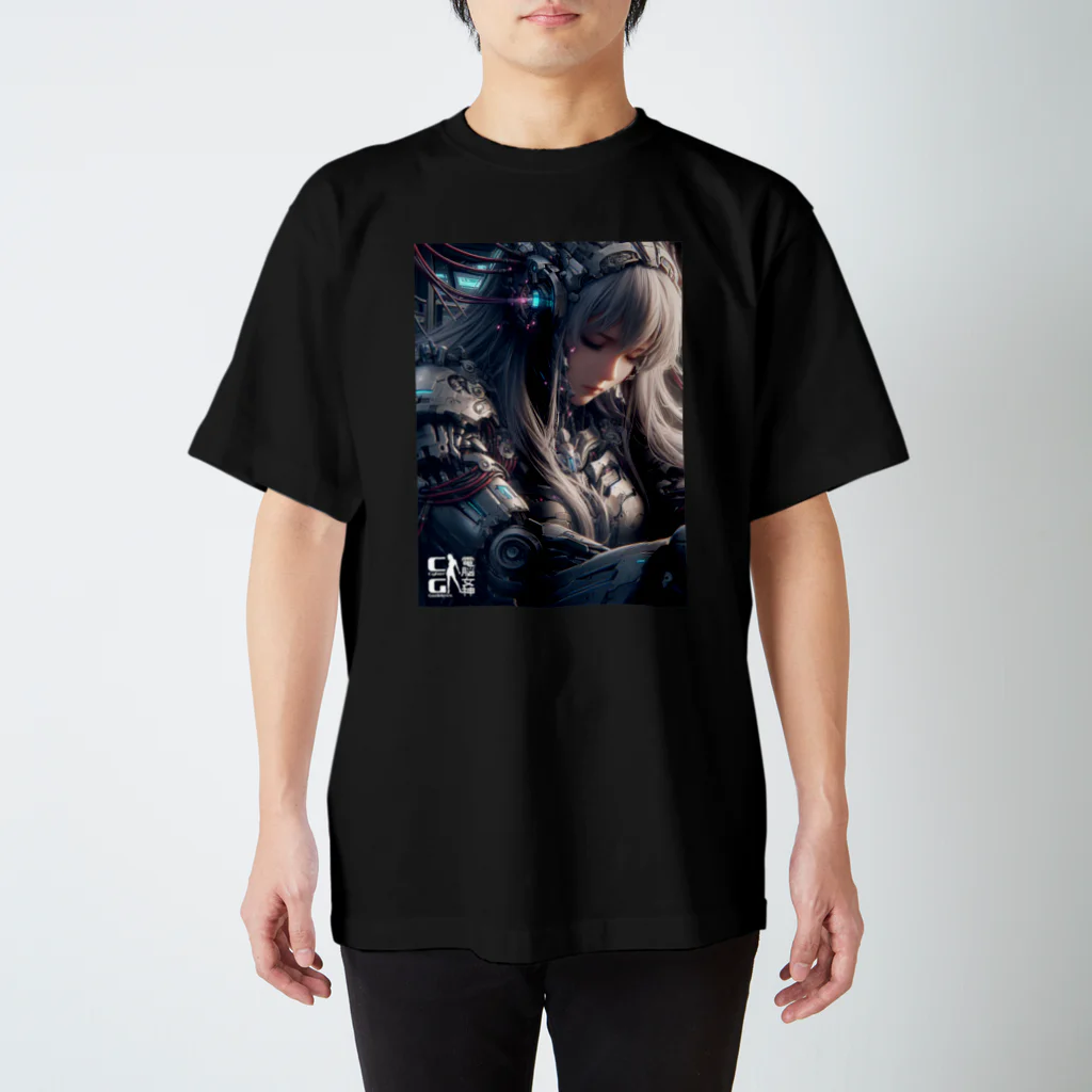 電脳女神 CyberGoddessの電脳女神の休息 スタンダードTシャツ