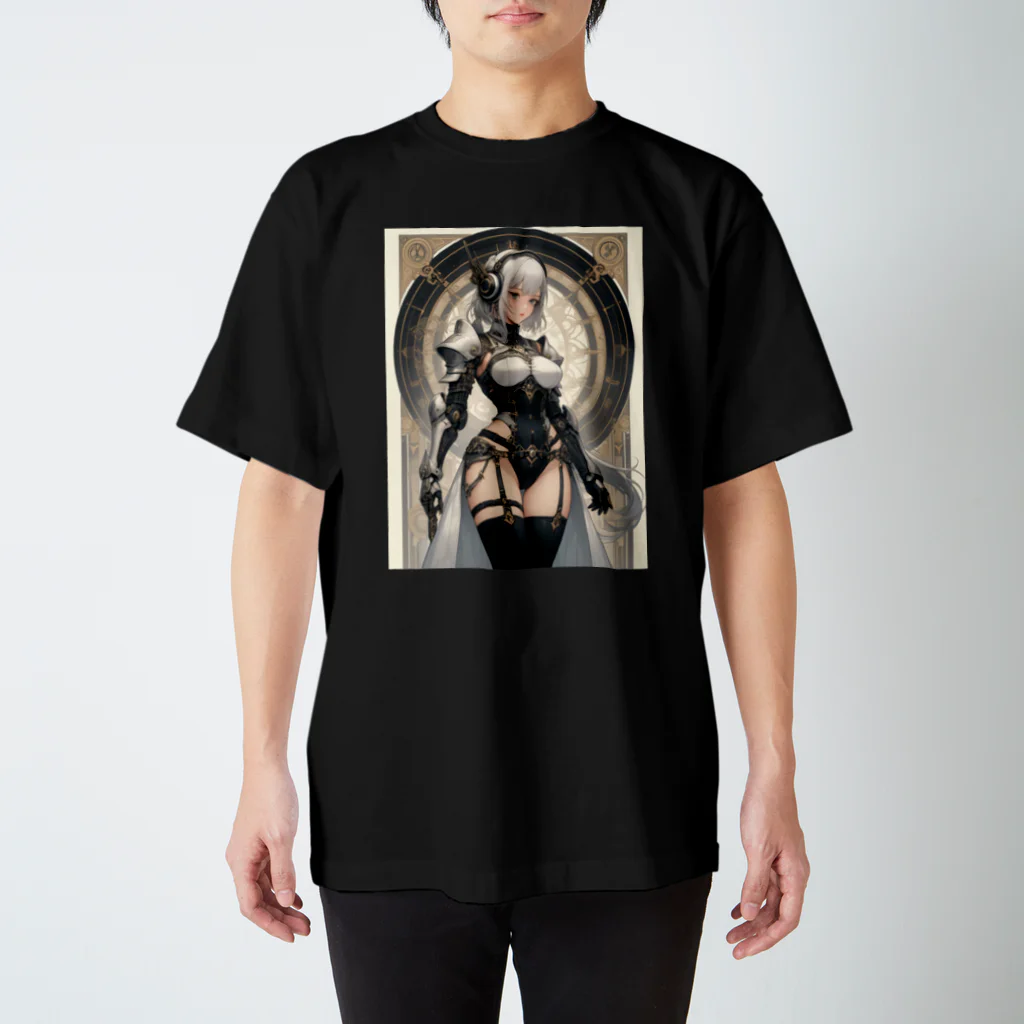 PiNK+18COMiCSのSTeAMPuNK+MeCHA+ARMoR_00003 スタンダードTシャツ