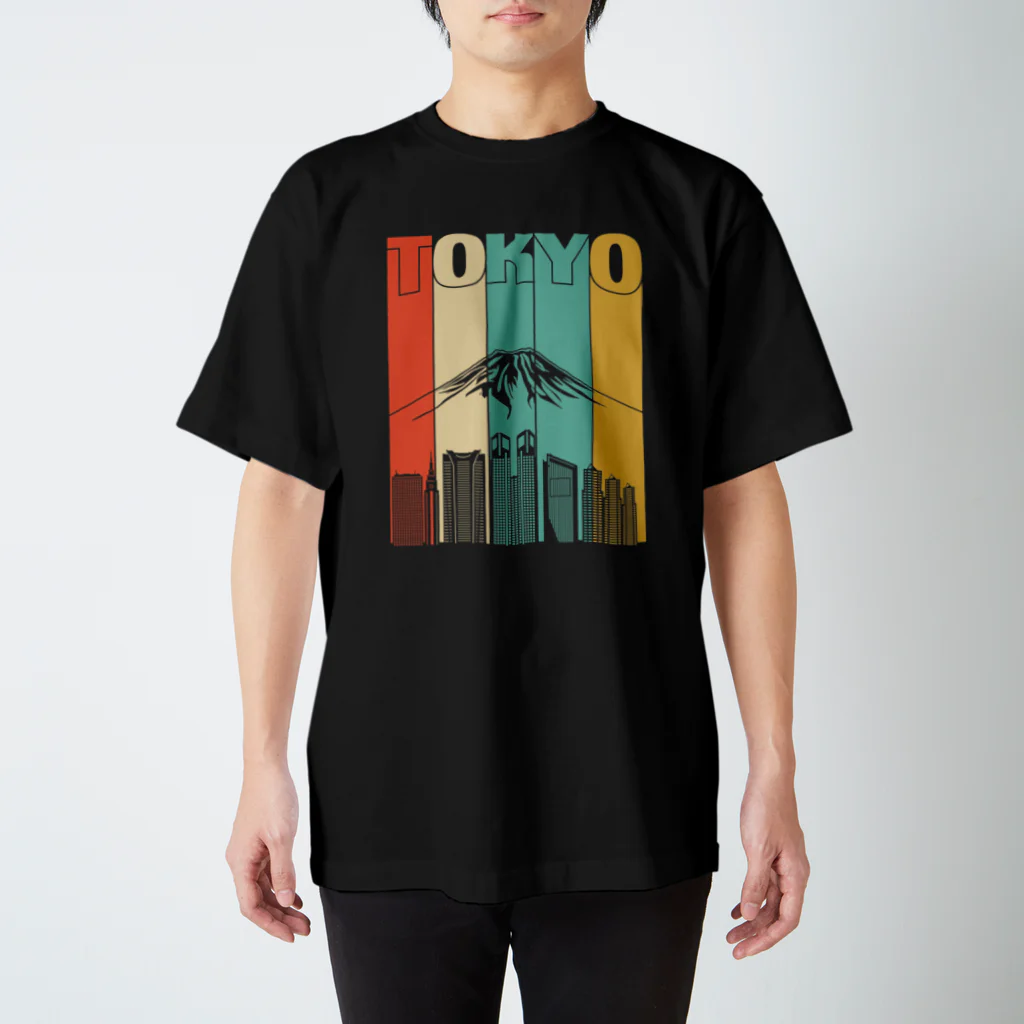 Stylo Teeの東京と富士山 スタンダードTシャツ