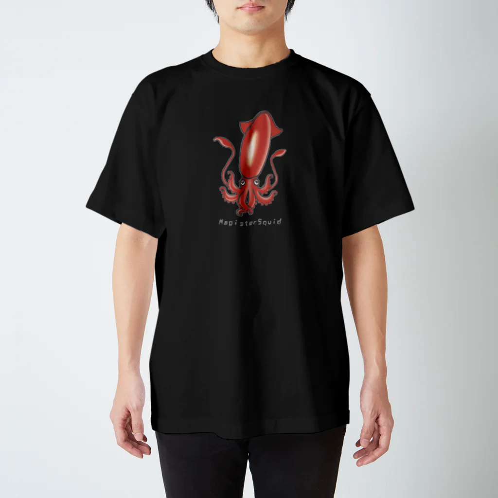 釣れ過ぎぐらいが丁度いい公式のMagester Squid スタンダードTシャツ