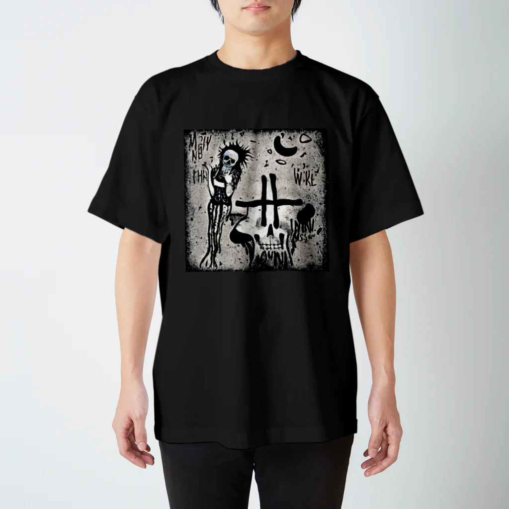 innermodeのSkull and bones 2 スタンダードTシャツ