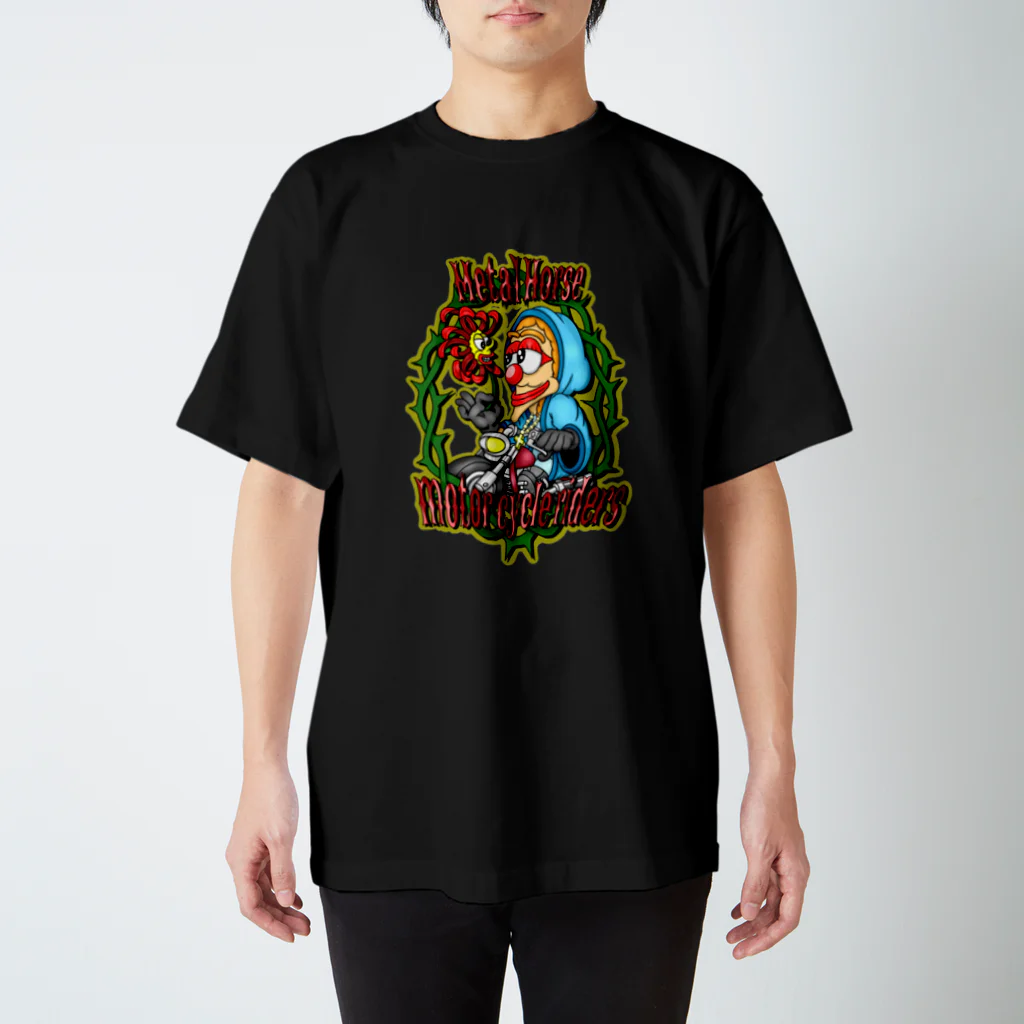 METAL HORSE 金属の馬のMETAL HORSE マリア Regular Fit T-Shirt