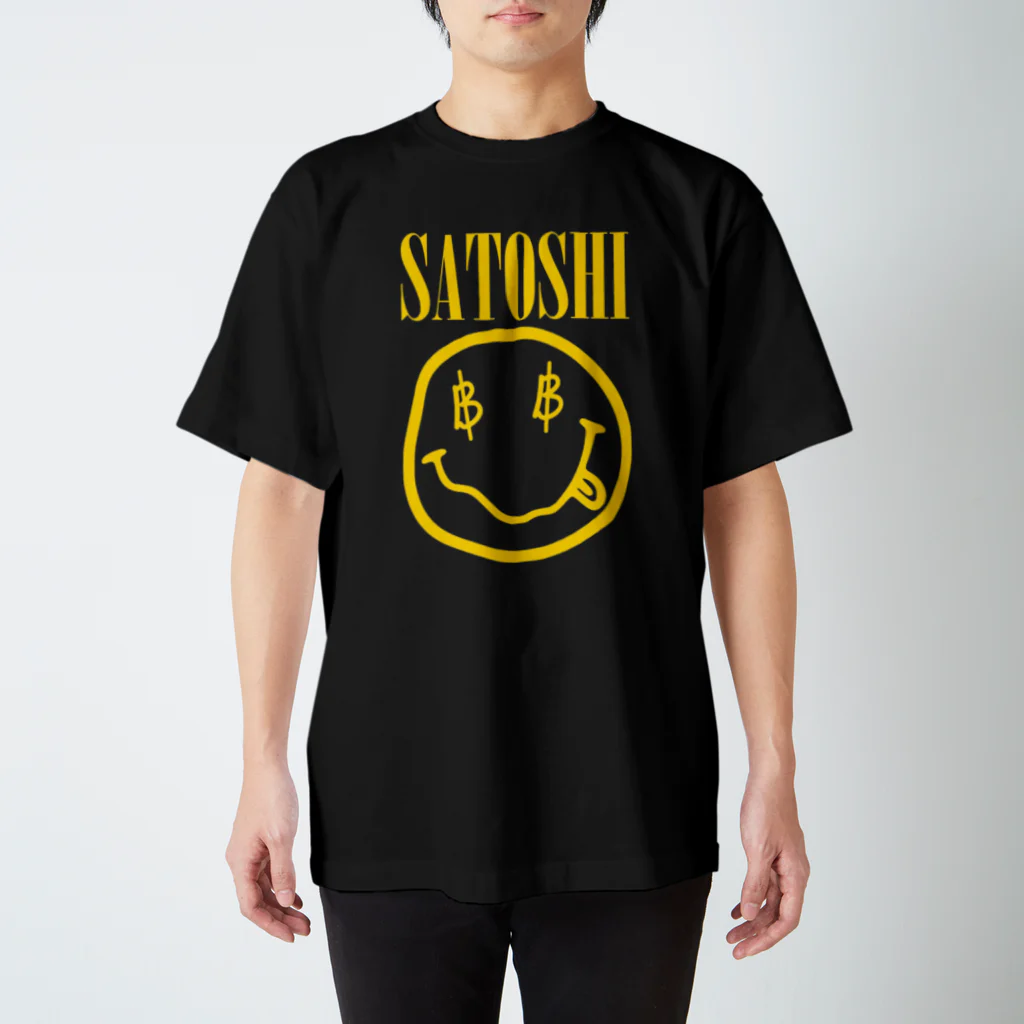 なおとのビットコイン　サトシナカモト スタンダードTシャツ