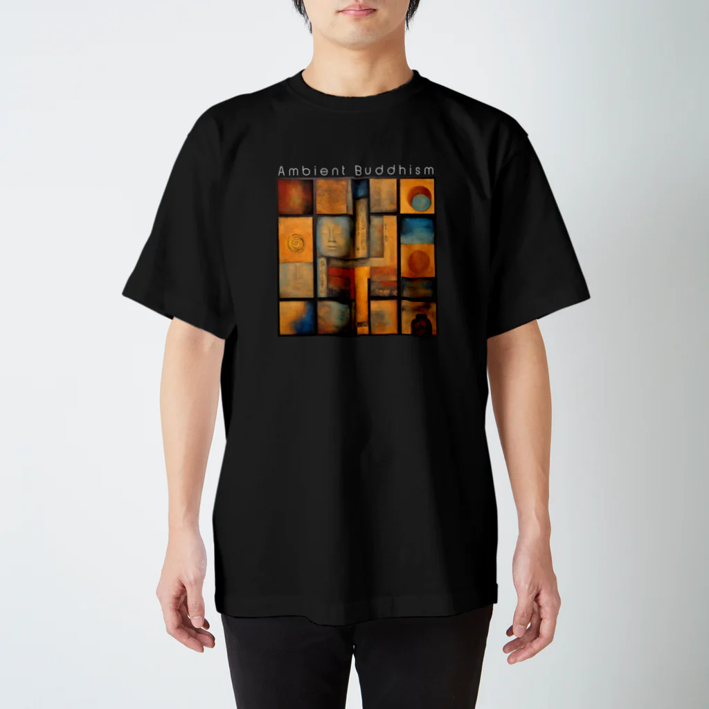 TAKEO SUZUKI / TASKENのAmbient Buddhism2 Album Art T-Shirts Regular Fit T-Shirt