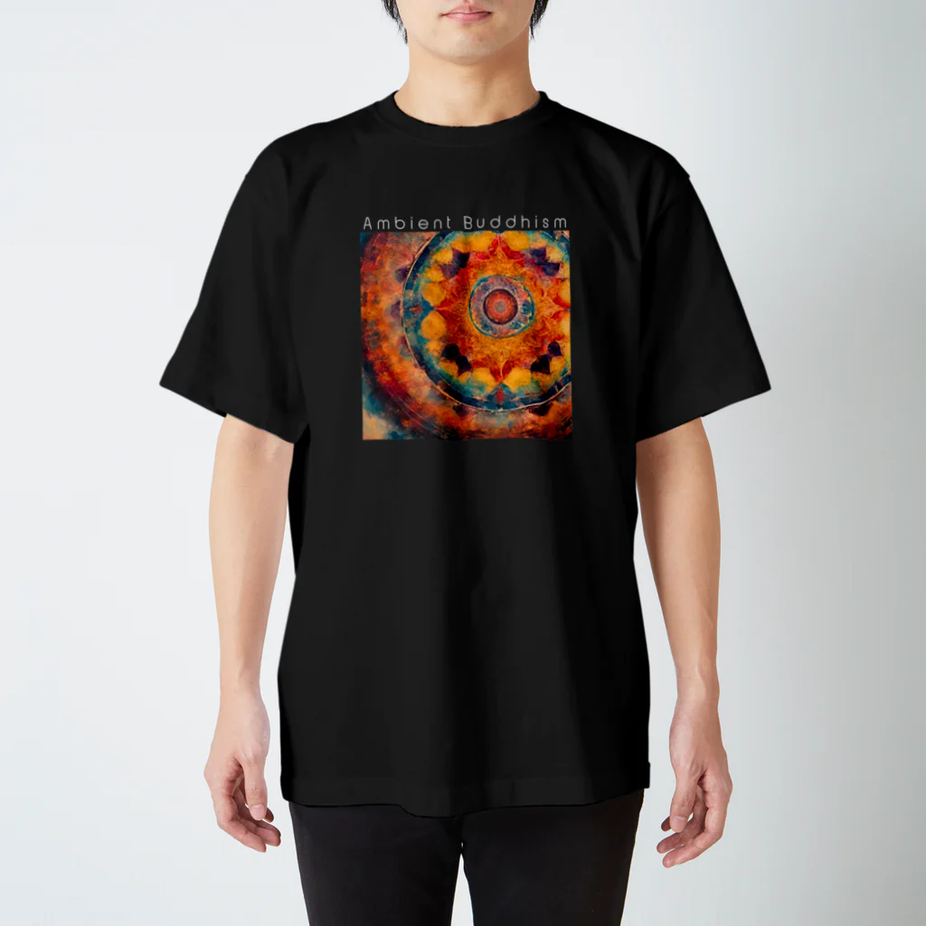 TAKEO SUZUKI / TASKENのAmbient Buddhism3 Album Art T-Shirts Regular Fit T-Shirt