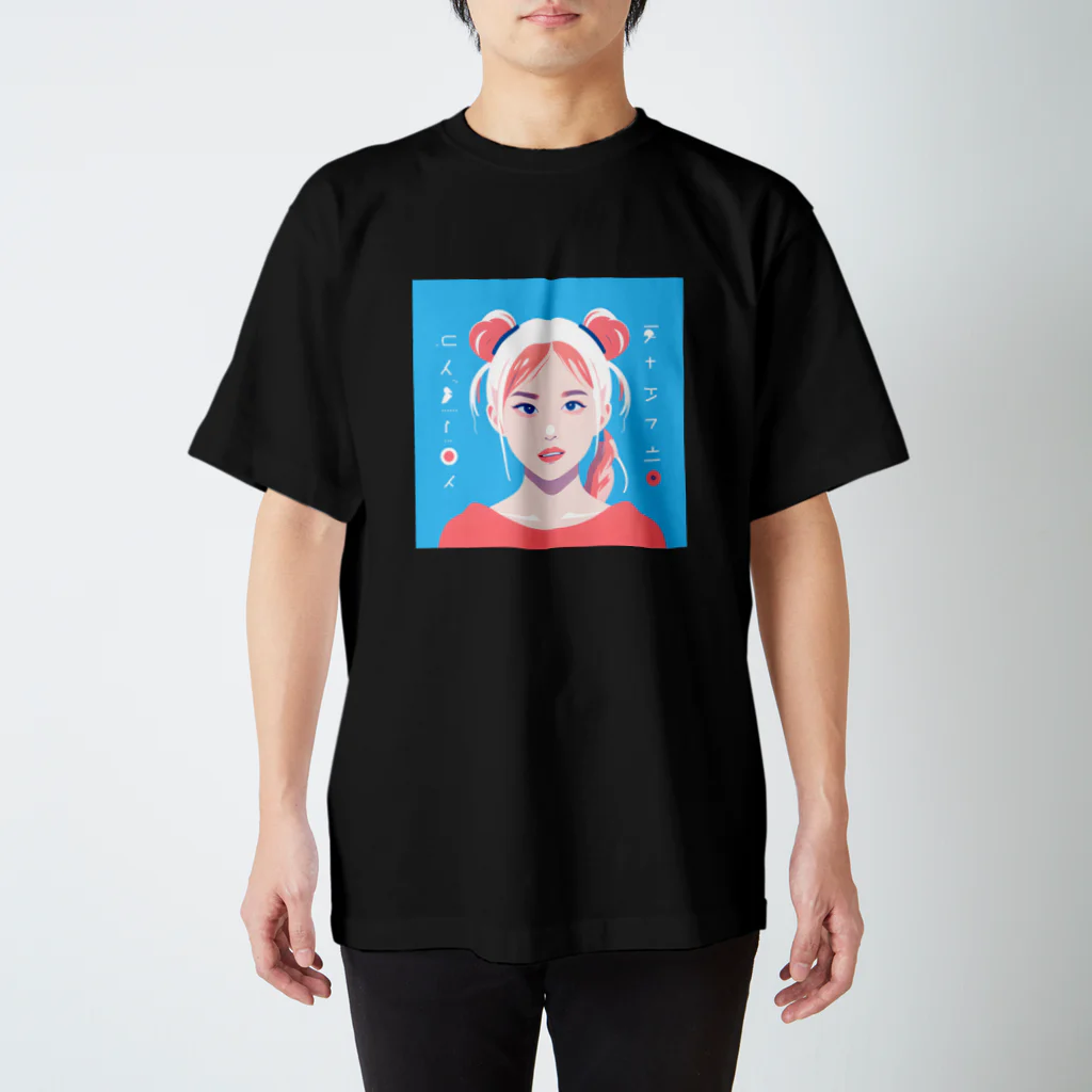 nininbaori shopのユキ Regular Fit T-Shirt