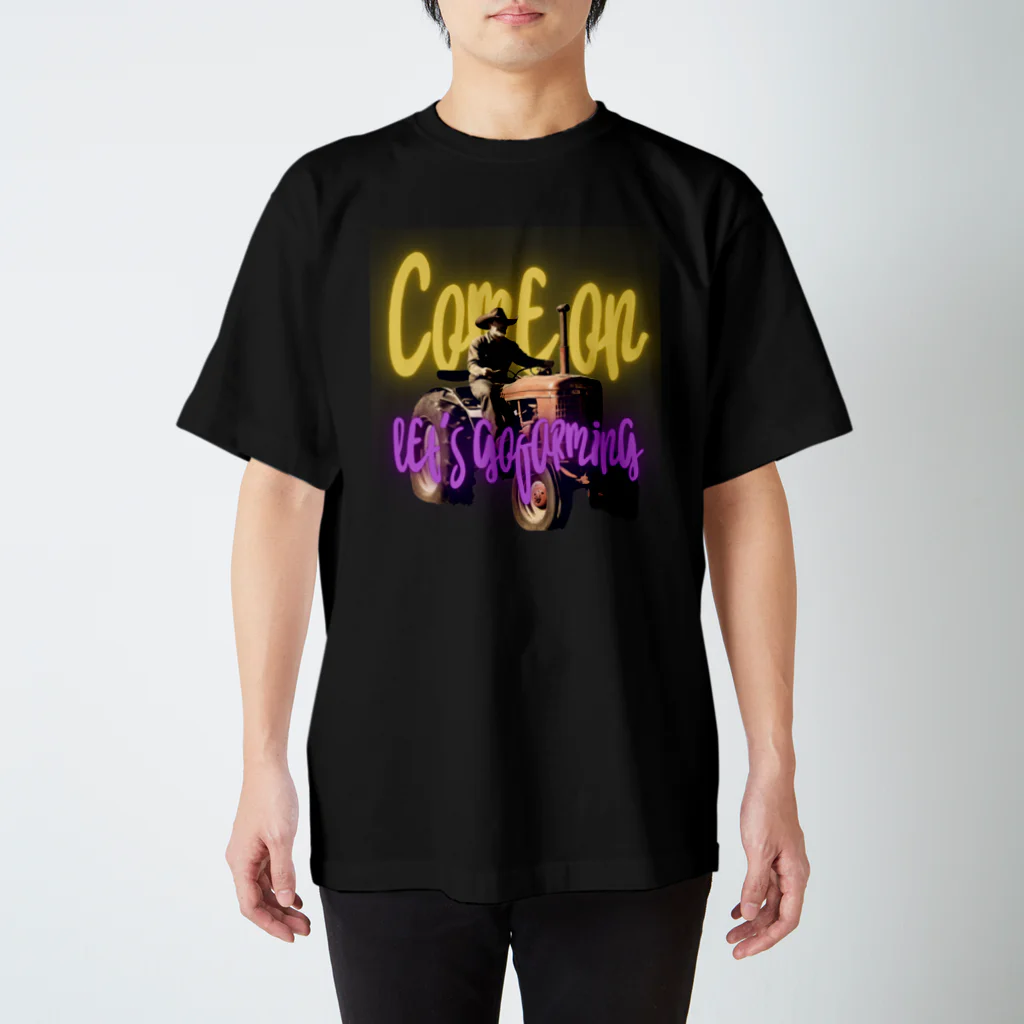 Takanori/ Clyde  FilmのLet's go farming！ スタンダードTシャツ