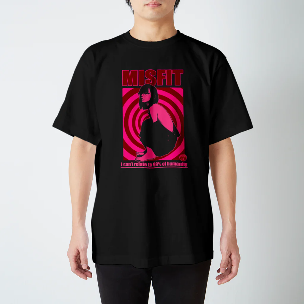 限界破裂 ExplosionLimitのミスフィット スタンダードTシャツ