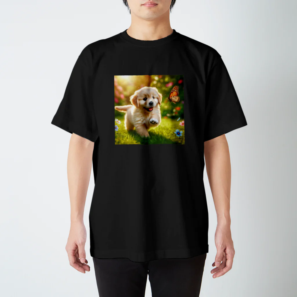 何でもありデザインの犬 Regular Fit T-Shirt