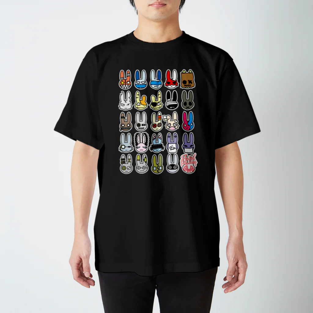 Rabid×Rabbitのイカれた22頭 Regular Fit T-Shirt