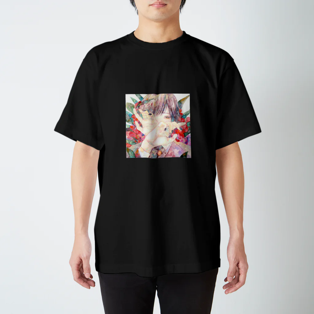 オカユウリ.okayuuriの見ないで スタンダードTシャツ