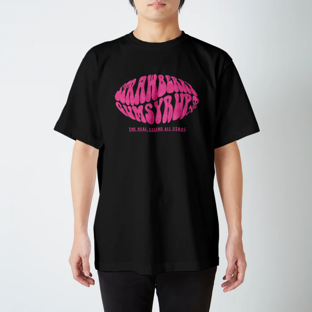 Mudslide official goods shopのSTRAWBERRY GUM SYRUP Regular Fit T-Shirt