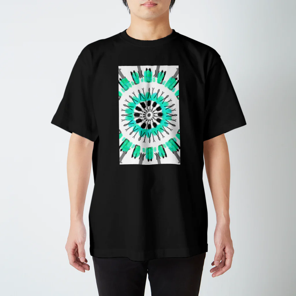 れーこの部屋のインディアン模様 スタンダードTシャツ