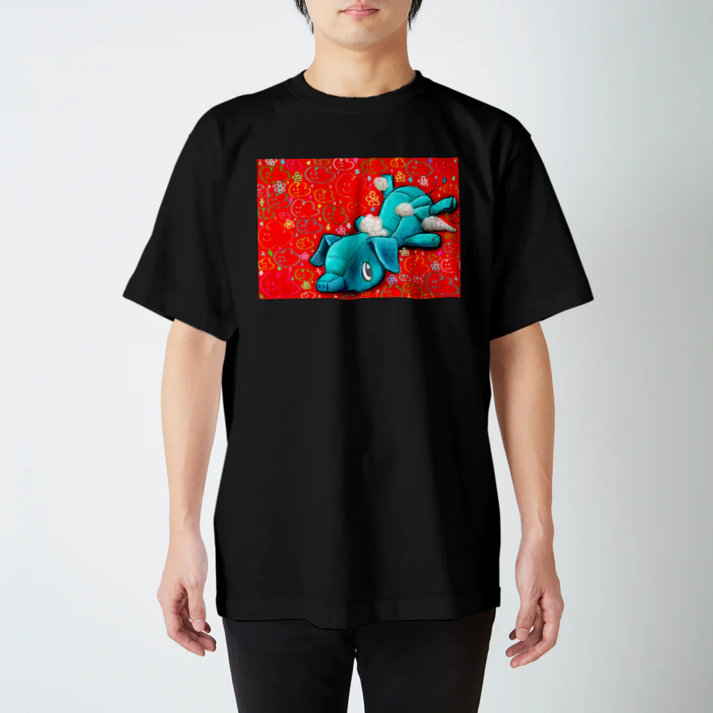 湿度100％のぬいぐるみ① Regular Fit T-Shirt