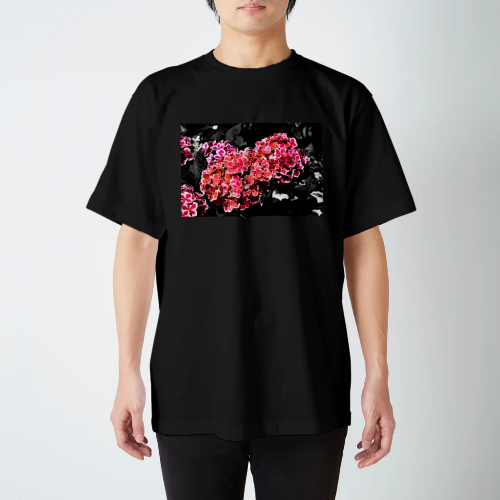 YURIMARUの紫陽花 スタンダードTシャツ