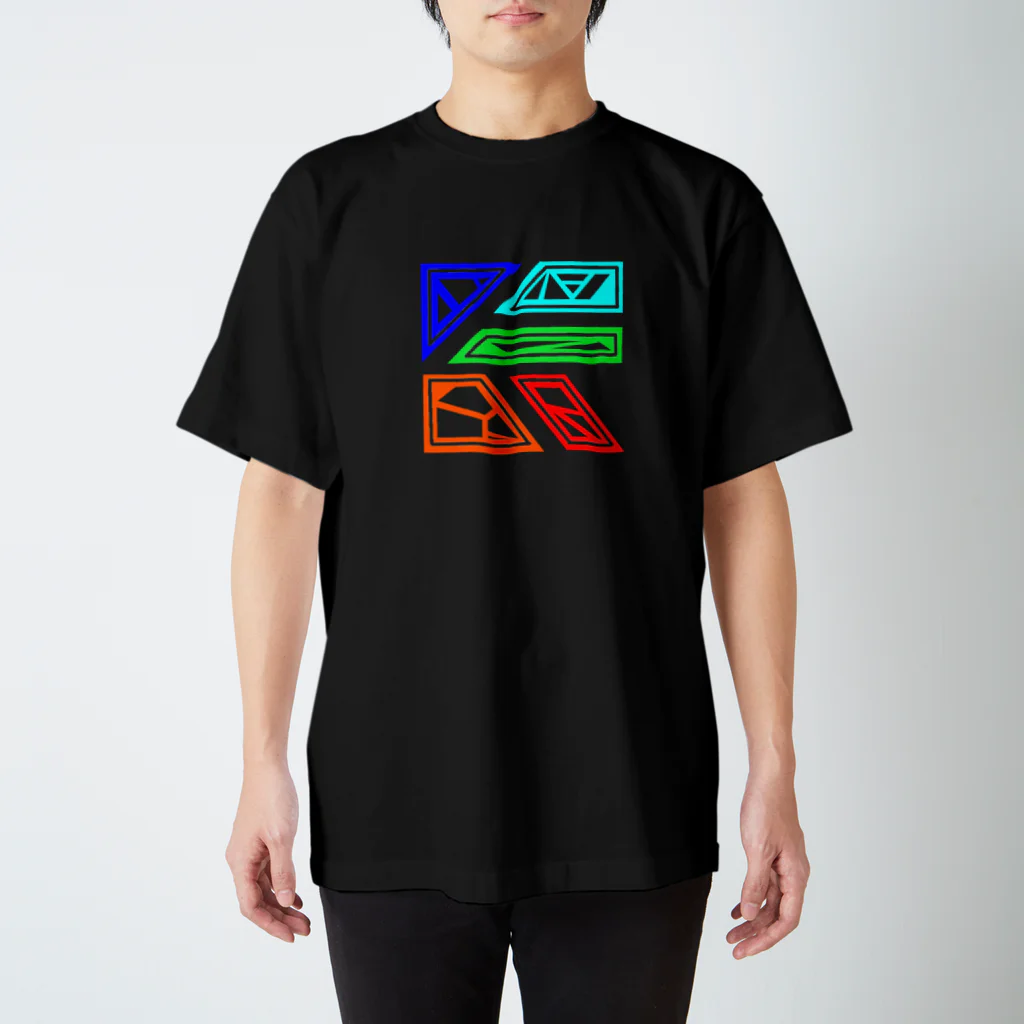 0206の5色シンプル(仮) スタンダードTシャツ