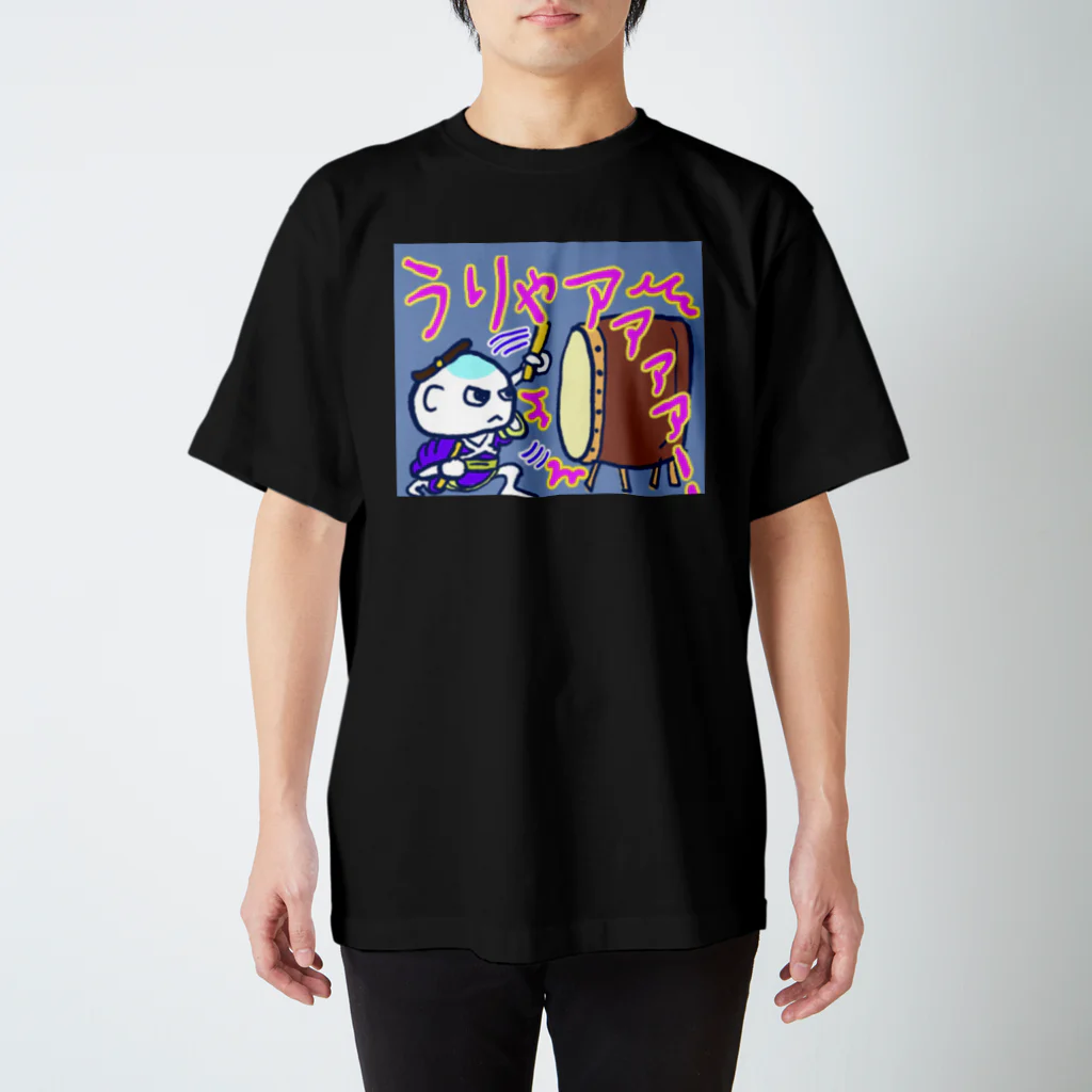 MedicalKUNの気合いのお侍さん。 スタンダードTシャツ