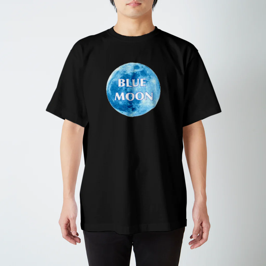 himakaruのBLUE MOON Teeシャツ スタンダードTシャツ