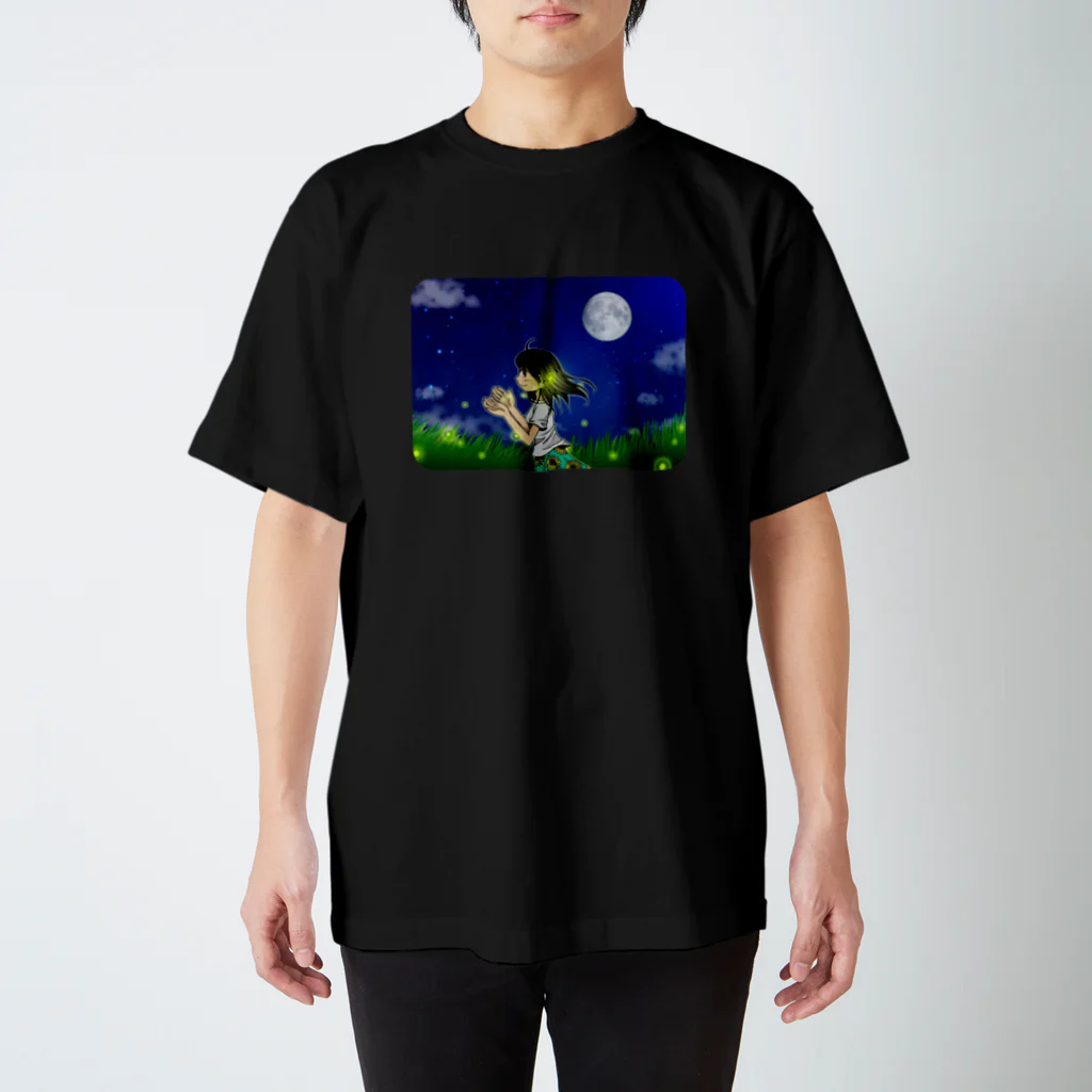 Drecome_Designの蛍 スタンダードTシャツ