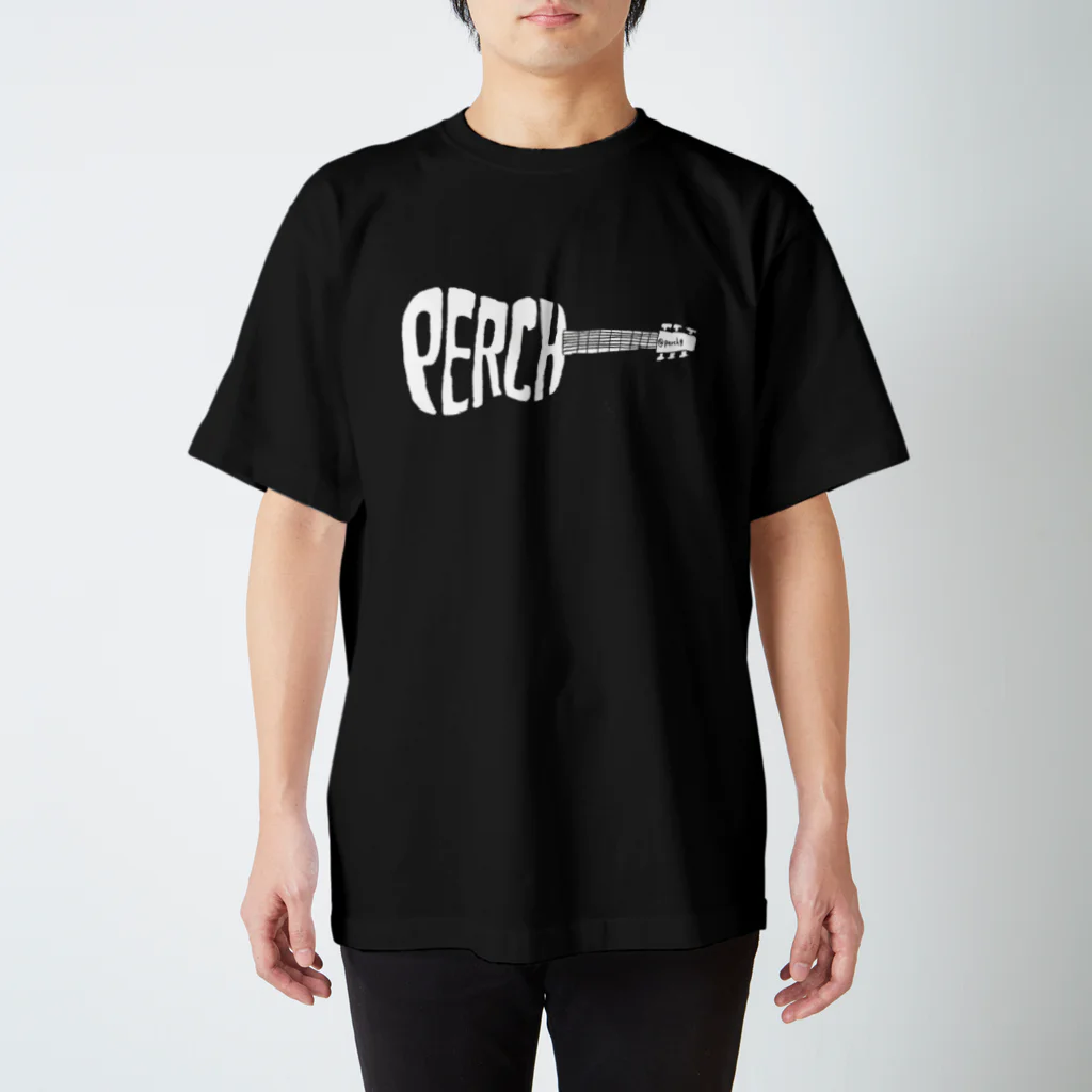 マキタの生音楽部☆perch(white) Regular Fit T-Shirt