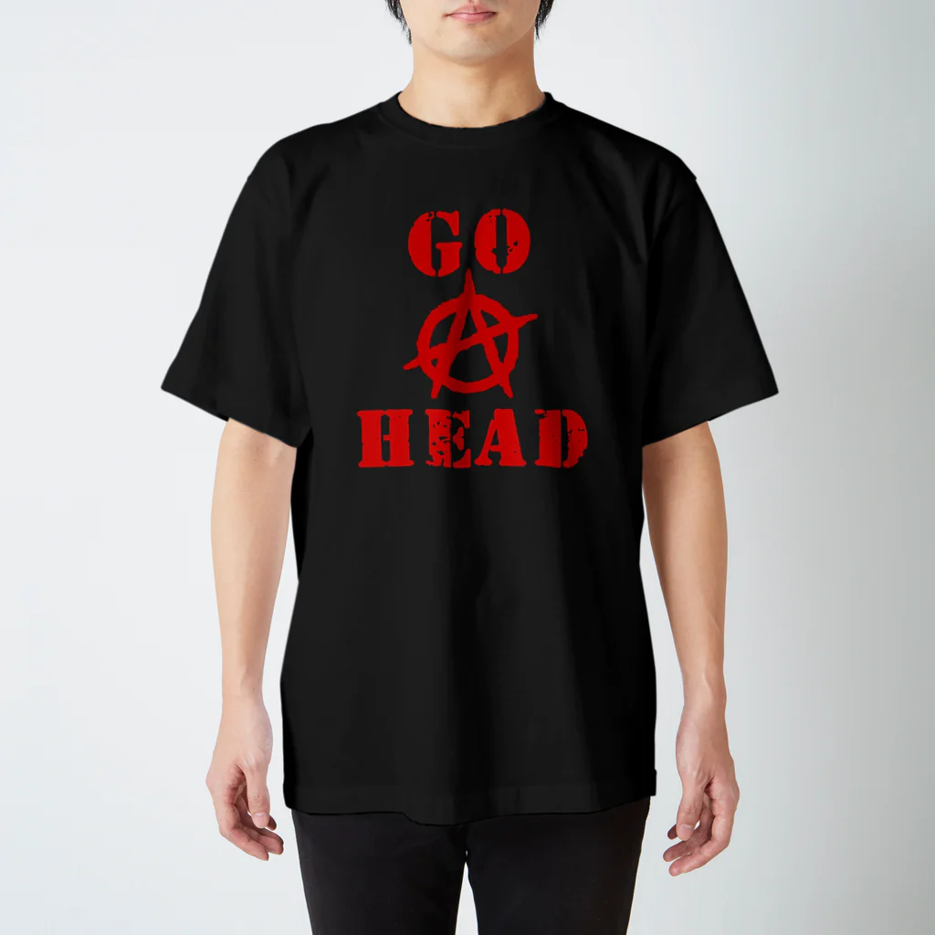 Bootleg BustersのGO A HEAD スタンダードTシャツ