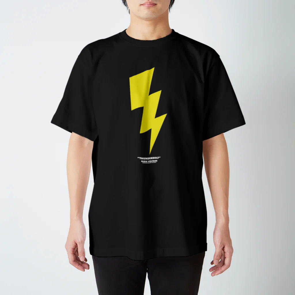 ミサ⚠️イルのthunderbolt 黒 スタンダードTシャツ